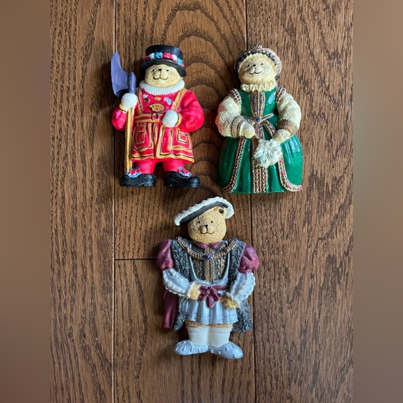 Lot of 3 Cuggly Wugglies Collection EPA Bear Sculpted Refrigerator Magnets EUC! - Picture 1 of 5